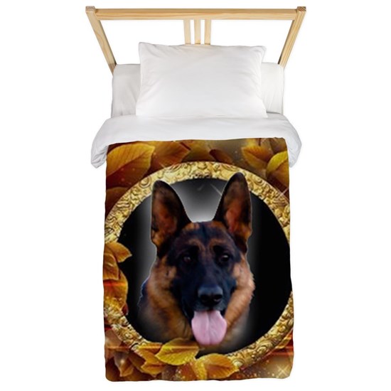 Awesome German Shepherd Twin Duvet Cover