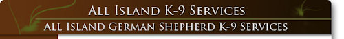 All Island German Shepherd K-9 Services 